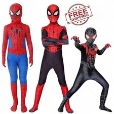 Kids SpiderMan Cosplay Costume