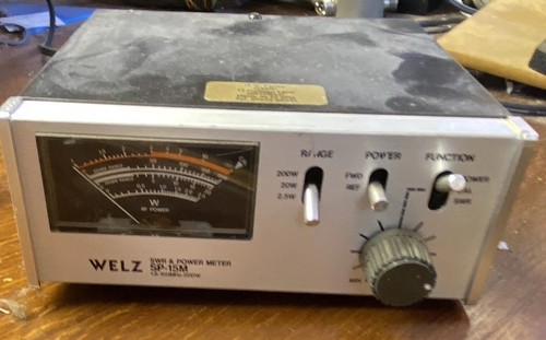 Welz 15m swr power meter - swr,