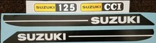SUZUKI T125 STINGER DECAL KIT 