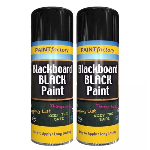 Blackboard spray paint - 2x,