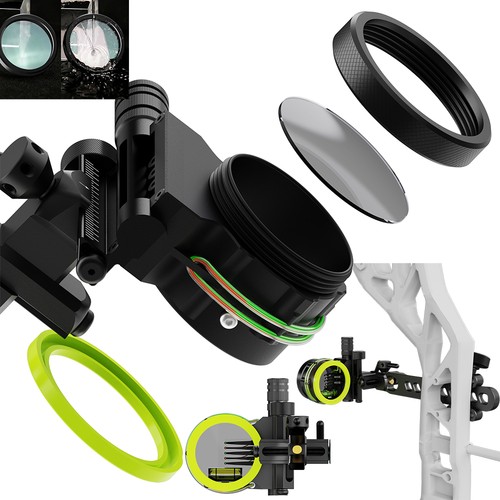 Pin compound bow sight - 5,