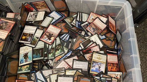 Bulk job lot 500 - unsorted, mtg