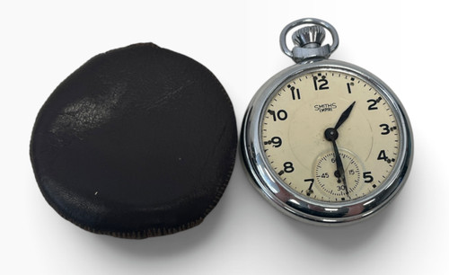 Smiths pocket watch open - open, face