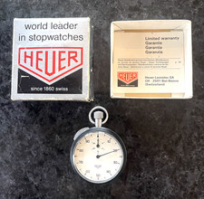 Vintage Heuer Stopwatch Ref.2501 in Box 