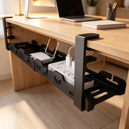Metal under desk cable - desk,