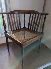 Stunning Edwardian Cane Corner chair - In fabulous condition