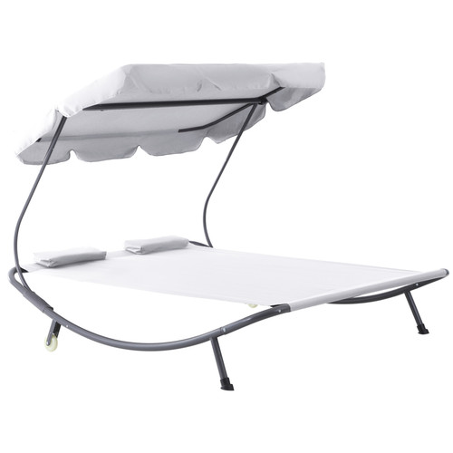 Double hammock sun lounger bed - double,