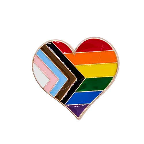 Gay pride progress pin flag - pride,