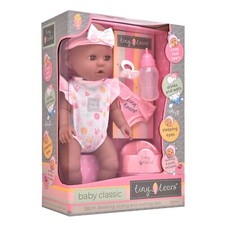 Tiny Tears Baby Classic 🍼 Crying & Wetting Doll 15" (38cm) - Age 18 mths +