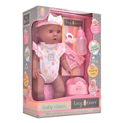 Tiny tears baby classic - tears,