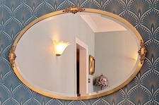 Antique brass bevelled edge - antique,