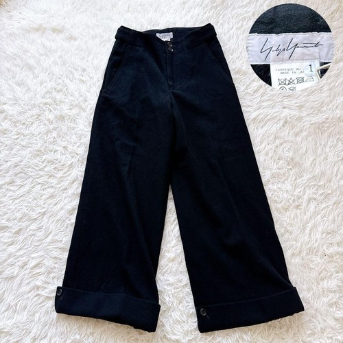 Yohji yamamoto femme wool wide - yohji,