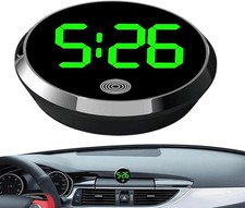 Mini Car Clock Small Digital Dashboard Clock Led Automotive Interior Carefully