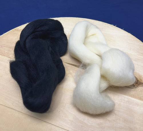 Lot wool needle felting - of,