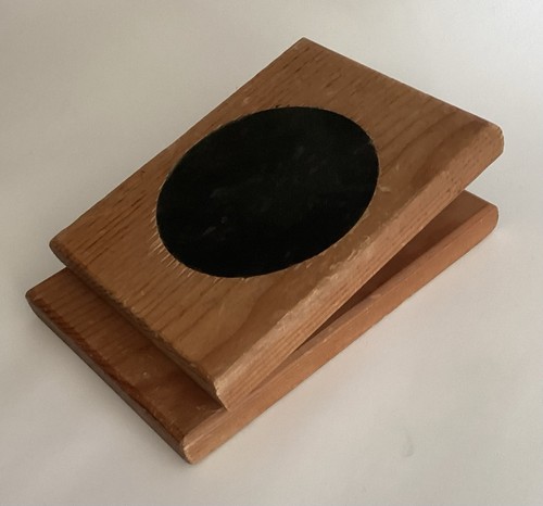 Vintage wood drum practice - wood,