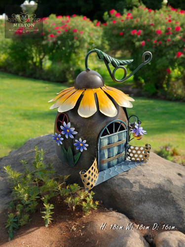 Fairy sunflower house tree - house,