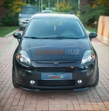 LAMA FRONTALE FIAT PUNTO EVO GRANDE PUNTO PARAURTI SPLITTER SPOILER ANTERIORE.