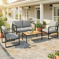 Garden Furniture Set, 4 Piece