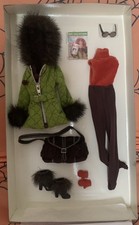 Barbie Silkstone Brand New Skiing Vacation Outfit/set Gold Label NIB 