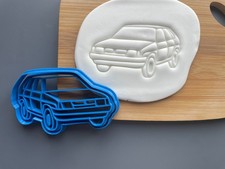 Lada Samara car cookie cutter, biscuit decorating ideas, dad gift, car, icing