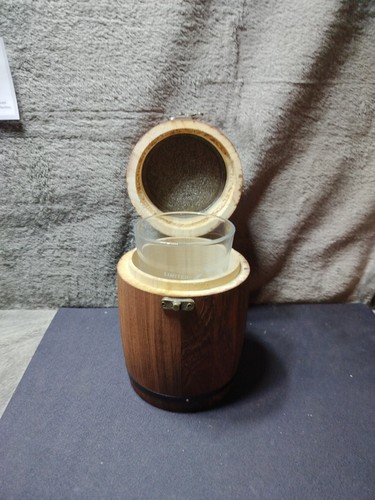 Wooden barrel box and keepsake - barrel,