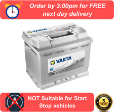 VARTA Silver D21 Battery 075 Type Vauxhall Astra J 1.4 Turbo 140 MK 6 (2009-2016