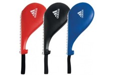 Adidas Single Target Pad Taekwondo Paddle Focus Strike Pad Kick Training Racket