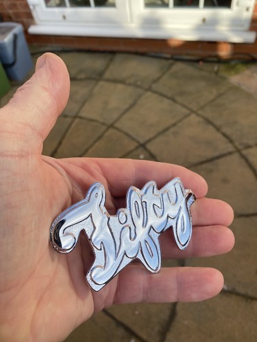 David brown fifty badge - david,