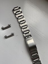 Seiko 6139 6000 6002 Chronograph Pepsi Pogue 19mm watch bracelet stainless steel