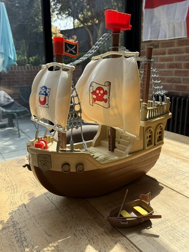 Vintage redbox pirate ship - vintage,