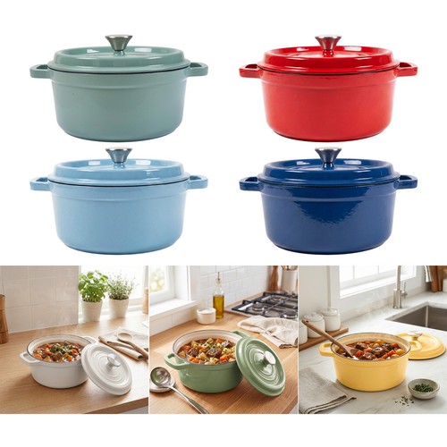 Cast iron enameled - 1-6l,