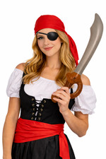 6 x Inflatable Blow Up Pirate