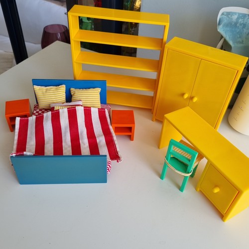 Ikea dolls house - dolls, furniture