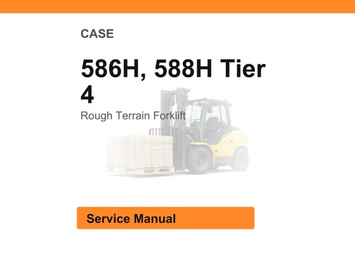 Case 586h 588h tier - tier, rough