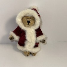 Vintage Boyds Bears Nicolas Bearington Mohair Collection Santa Clause Bear 90s