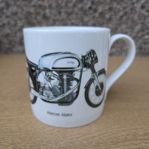 Vintage norton manx mug ashley - vintage,