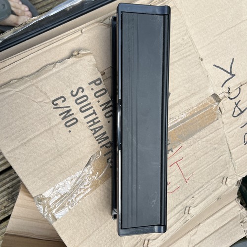 Black large letter box - large,