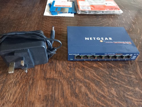 Netgear fs108 port fast - netgear,