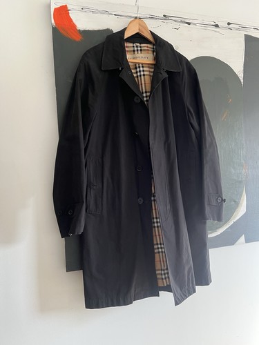 Men burberry car coat - car,