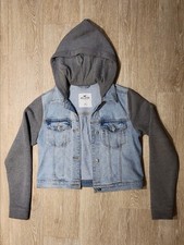 Hollister Denim Jacket Hoodie/