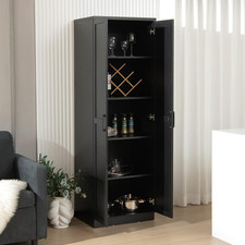 Storage Cabinet Wooden Tall