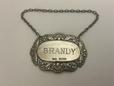 Lovely Solid Silver Brandy
