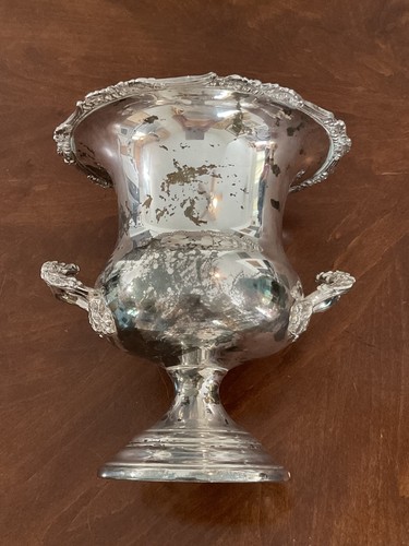 Silver plated ice - ice, bucket