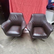 Pair Contemporary Swivel