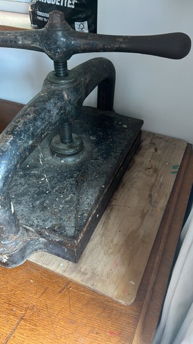 Antique cast iron - antique, book