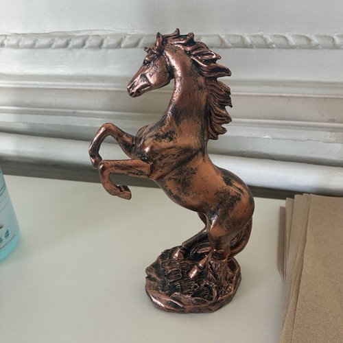 Prancing horse statue - horse, on