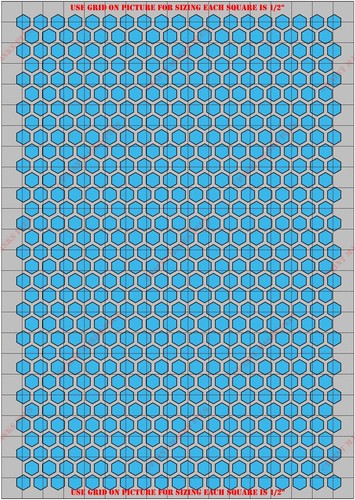 Shs1001p hexagon body vinyl - rc,