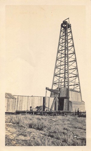 Antique wooden oil - wooden,