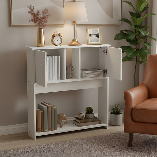 Doors cabinet console table - 2,