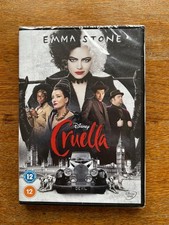 Disney Cruella DVD 2021 Sealed